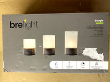 BRILLIANT Außen-Tischleuchte Bougie Timerfunktion, LED fest integriert