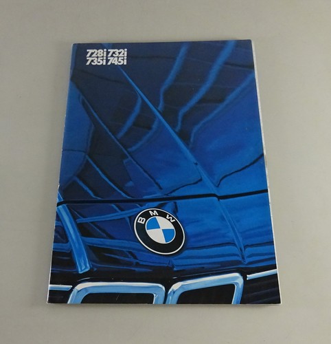 Prospekt broschüre bmw - bmw, e23