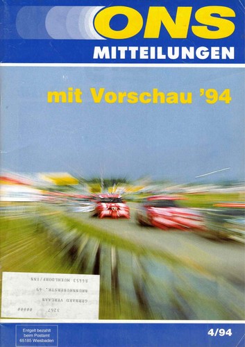Ons mitteilungen 4 1994 - mitteilungen, nr.