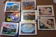 konvolut puzzle 1000 teile (7 X ) 2000  Teile (1 ×)  8teilig