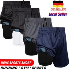Herren 2 in 1 Laufshorts