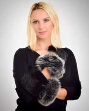 Damen pelz handschuhe aus - damen,