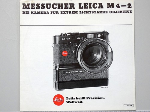 Leitz leica broschüre - leica,