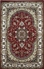 Bidjar Teppich Rot Beige 100%