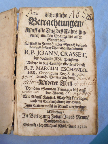 Christliche betrachtungen von - christliche,