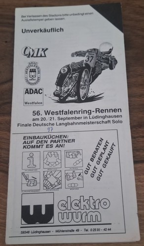 Programm speedway sandbahn - ,