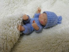 Ooak Puppenhaus Miniatur Baby