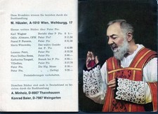 Broschüre Bericht über Pater