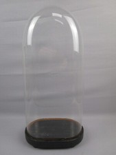 Glasdom / Stolp mit Holzsockel