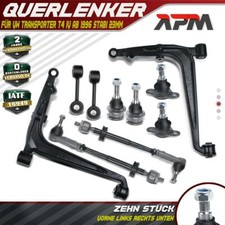 Querlenker Satz Vorne 10-teilig für VW Transporter T4 IV ab 1996 Bus Stabi 23mm