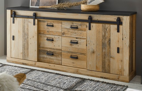 Sideboard kommode used wood - sideboard,