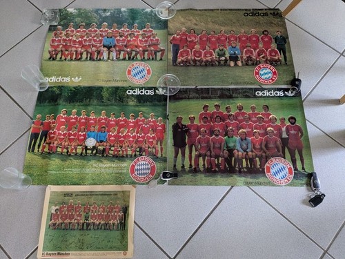 Bayern adidas poster - fc, 70er
