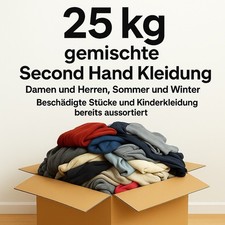 25kg Kleidung Damen Herren Second Hand Kleiderpaket Sommer Winter versch. Größen