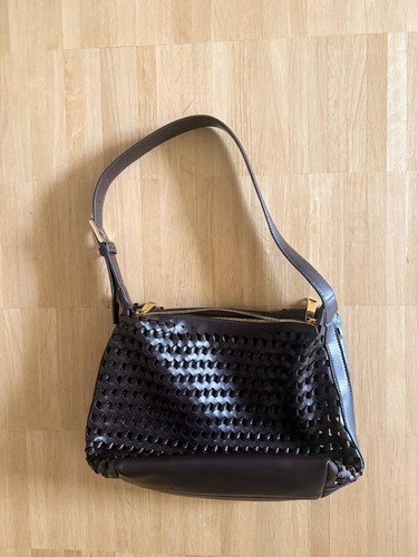 Mango echtleder schultertasche - mango,