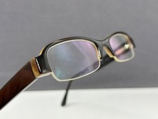 Wollenweber Horn Brille Herren Damen Schwarz Braun eckig Kashmir 212872 NP:890€