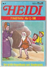 ✪ HEIDI DOPPELBAND #7 (Hefte #54 + 55), Bastei Verlag COMICHEFT Z2