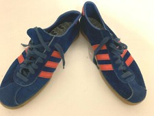 ADIDAS DUBLIN Freizeit Terrasse Stadt 70-80s Rumänien bnds Vintage RARITÄT 41