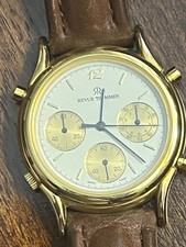 Revue Thommen Uhr vergoldet