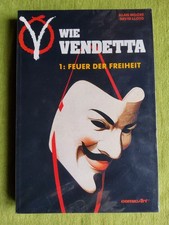 V wie VENDETTA 1 2 3 4 5 6 komplett • Moore-Lloyd / Carlsen Comicalbum - 6 Alben