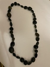 Vintage Natural Necklace Dyed