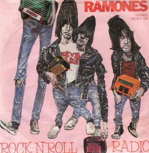 Ramones rock nroll radio vinyl - ramones,