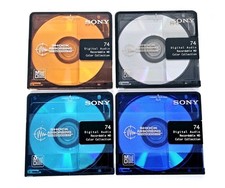 4x  Sony Shock MiniDisc MD 74