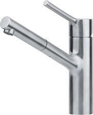 Franke Edelstahl Zugauslauf Armatur, Wasserhahn Taros Neo Window Nieder Zug Edel