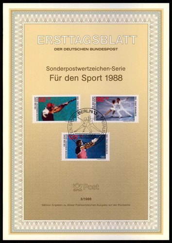 Berlin etb ersttagsblatt - etb,