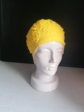 Badekappe Damen weiches Gummi