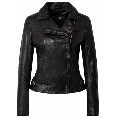 Freaky nation damen lederjacke - nation,