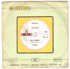Beatles, Single 7", Hello Goodbye, Brasilien, Odeon 7-BT-08
