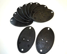2x Dichtung Unterlage für Rückleuchte Heckleuchte Oldtimer Traktor Eicher Deutz