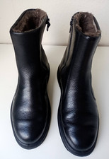 JOMOS, Lammfellstiefel, Life Pur, Gr. 41, Weite G 1/2, schwarz, Lammfellfutter