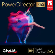 CyberLink PowerDirector 365 12 Monate Download 64-Bit Windows 11/10 ESD eMail