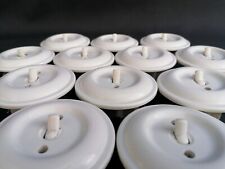 Alt Schalter Lichtschalter Bakelit  Unterputz Loft Kippschalter weiss SK 50s 60s