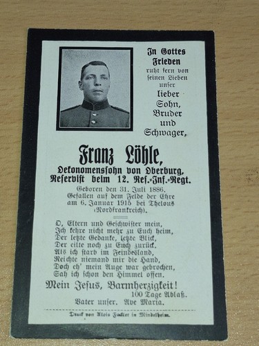 Sterbebild soldat - sterbebild,,