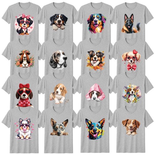 Aquarell hund shirt - aquarell,