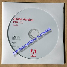 Adobe Acrobat Pro 2020 Macintosh deutsch Kaufversion Orginal-DVD+Download - MwSt