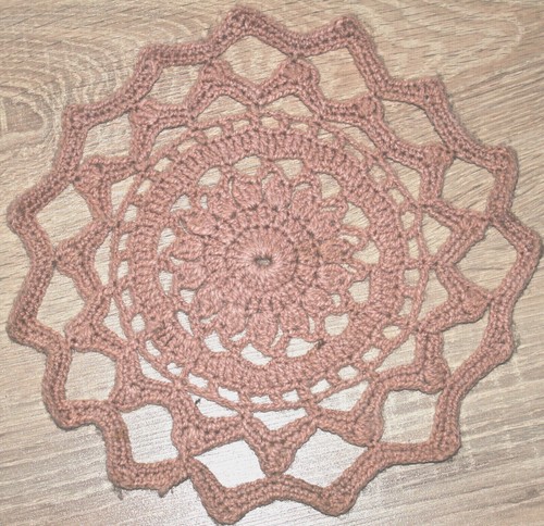 Gestrickte spitzendecke - gestrickte,
