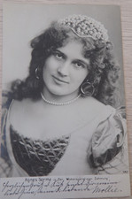 Foto-Autogrammkarte Theaterschauspielerin Agnes Sorma um/ab 1900 (125186)