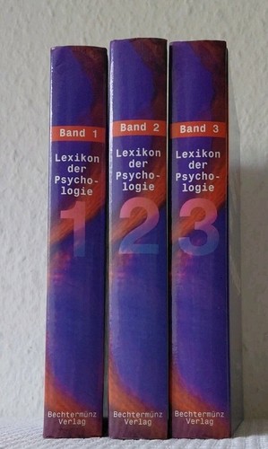 Lexikon der psychologie - lexikon,