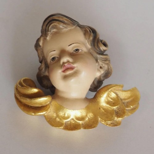 Antik stil engelkopf - antik-stil, wandfigur