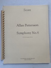 Noten. Pettersson. Symphony