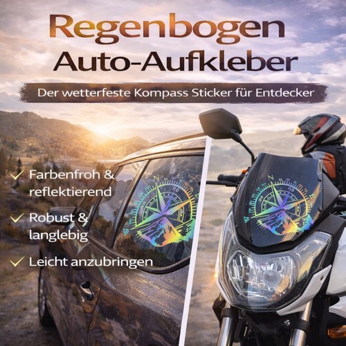 Regenbogen auto motorrad - regenbogen,
