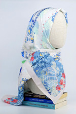 Seide Hijab mit Muster –