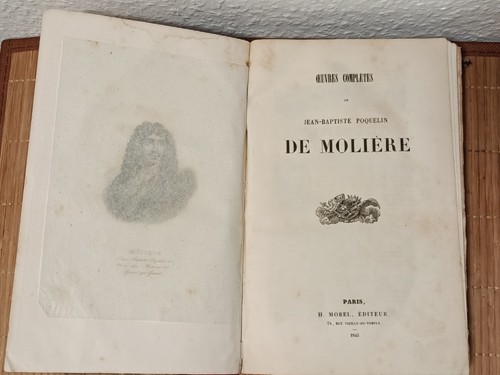 Moliere antik buch - moliere, –