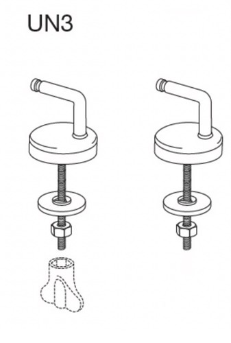 Pressalit scharniersatz wc - scharniersatz, zu