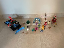 Playmobil Konvolut Pistenraupe Winter Weihnachten mit vielen Einzelzeilen