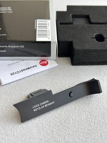 Leica thumb support black - thumb,