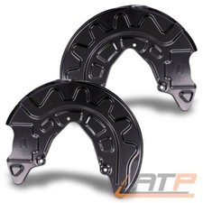2x DECKBLECH BREMSSCHEIBE VORNE FÜR VW GOLF JETTA PASSAT TIGUAN TOURAN T-ROC